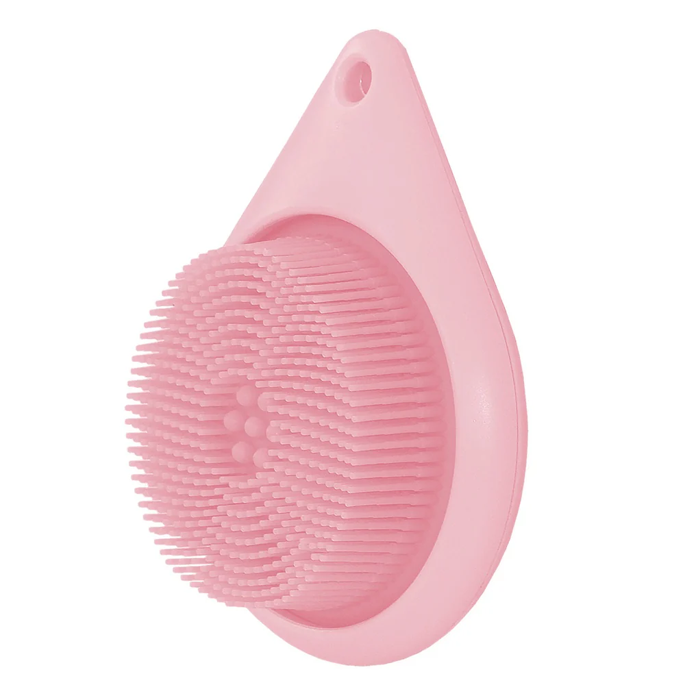 Shower Cameleon 3in1 silikonowa myjka i masażer do ciała i skóry głowy Pink - Image 4