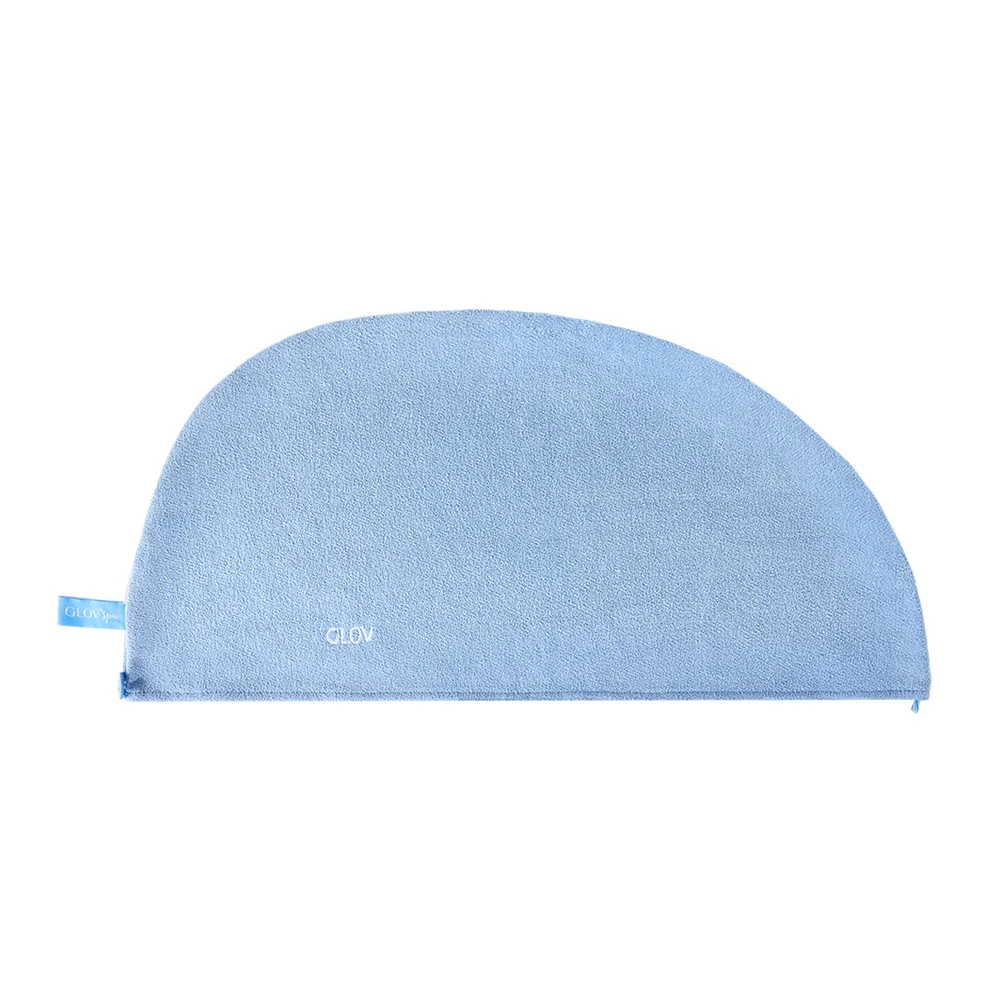 Ultrachłonny pielęgnacyjny turban do włosów Blue - Image 3