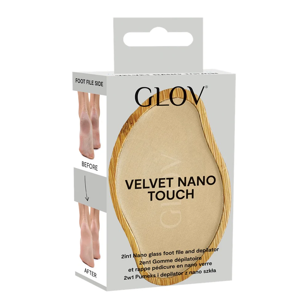 Velvet Nano Touch 2w1 pumeks i depilator z nano szkła Wood - Image 3