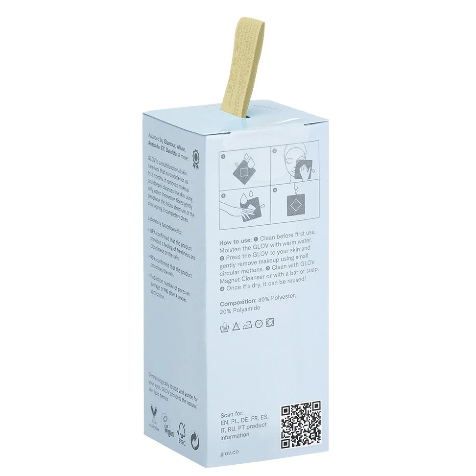 Water Only Makeup Remover ręcznik do oczyszczania twarzy i demakijażu Baby Banana - Image 4