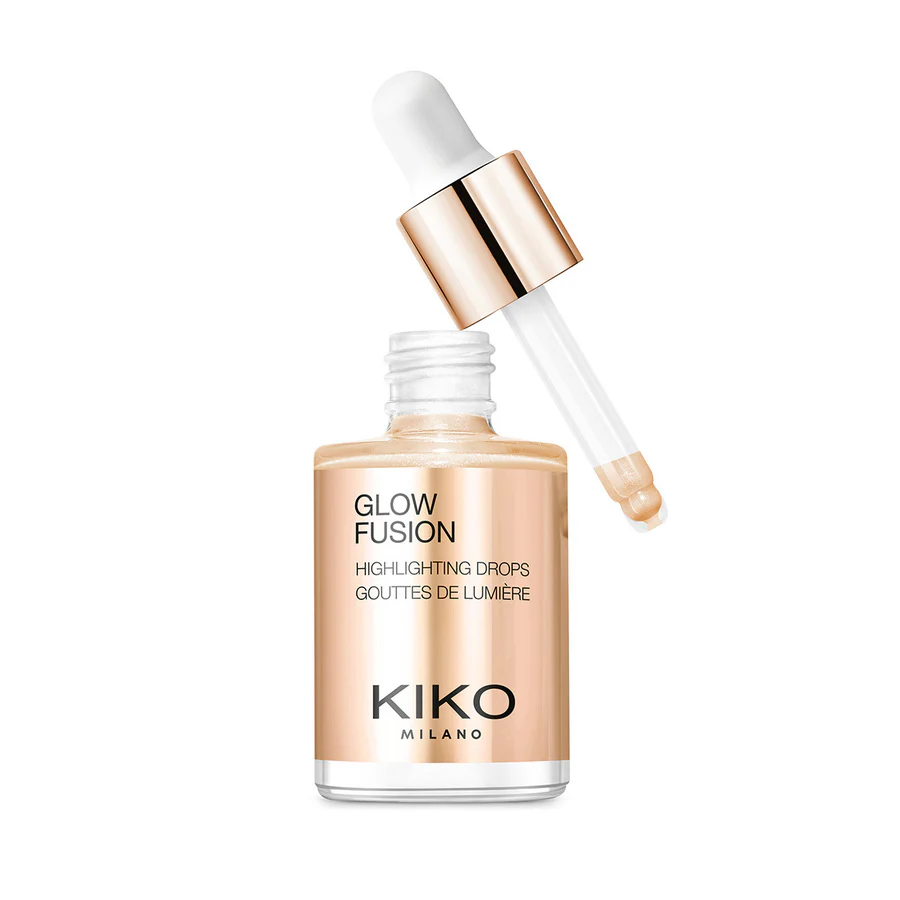 Glow Fusion Highlighting Drops metaliczny rozświetlacz do twarzy w płynie 9.5ml - Image 7