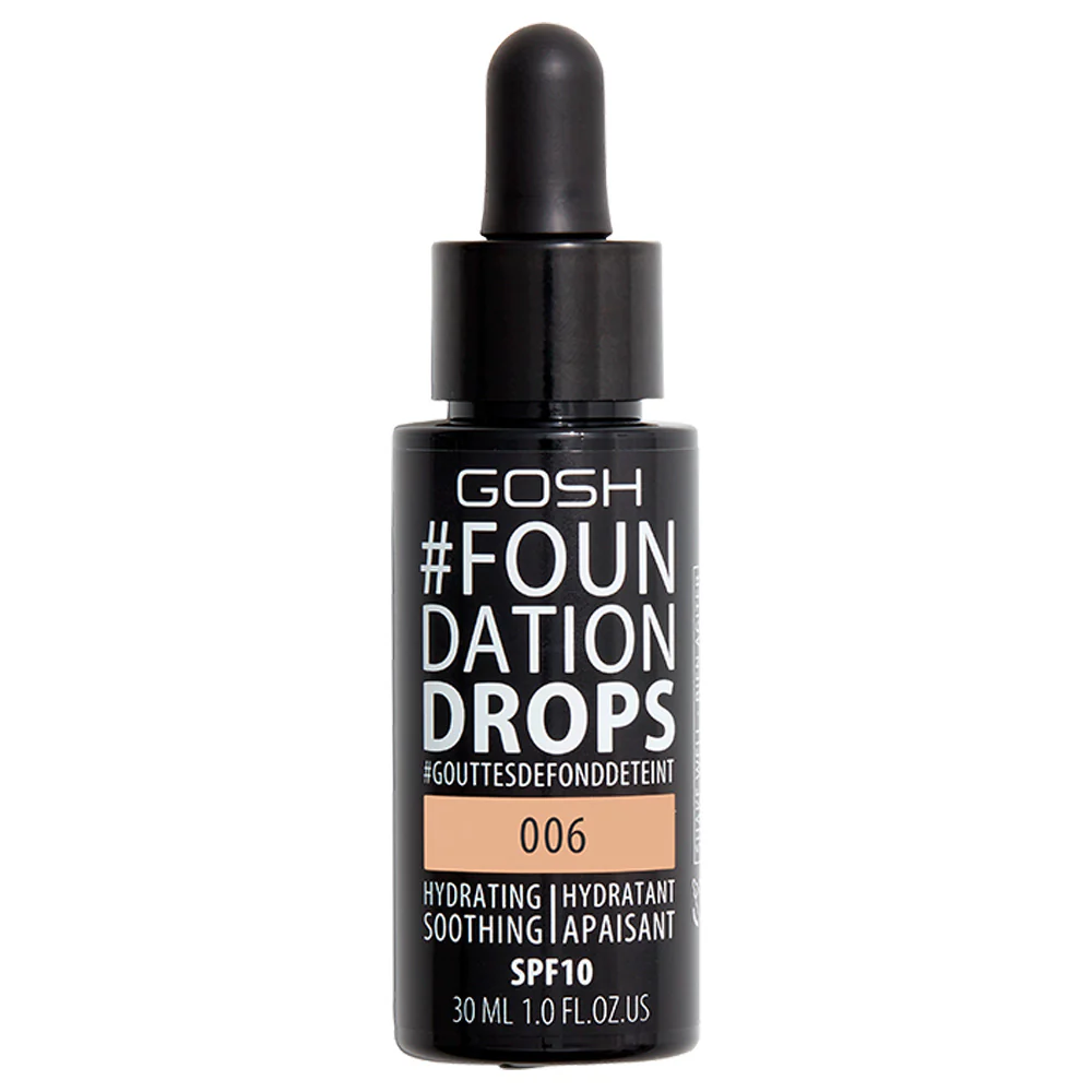 Foundation Drops nawilżająco-wygładzający podkład do twarzy 006 Tawny 30ml - Image 2