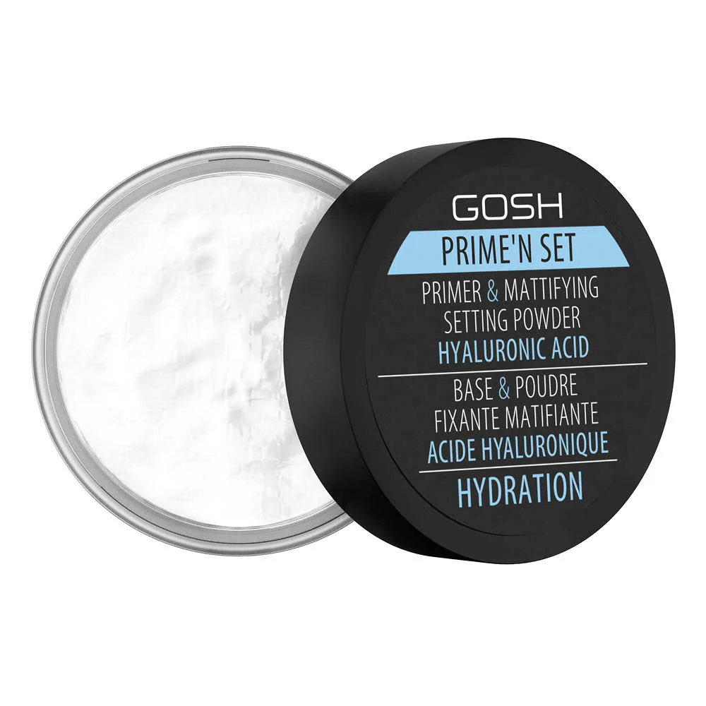 Prime'n Set Powder utrwalająco-matujący puder/baza 3w1 z kwasem hialuronowym 003 Hydration 7g