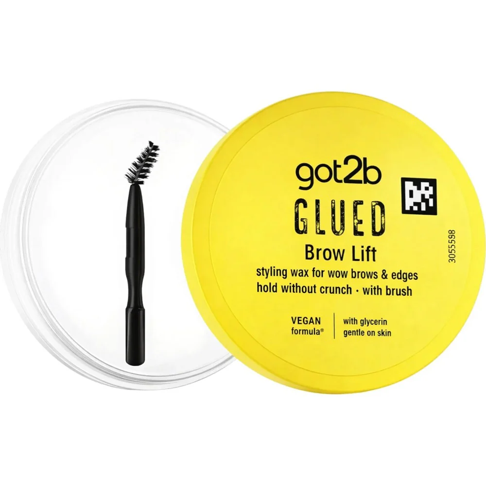 Glued Brow Lift wosk do stylizacji brwi i odrostów z pędzelkiem 12g