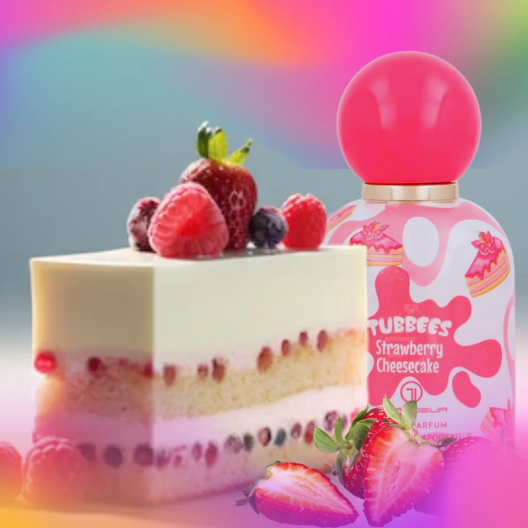 Tubbees Strawberry Cheesecake woda perfumowana spray - Image 3