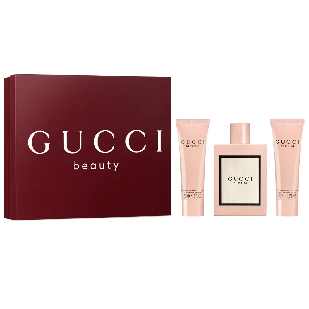 Bloom zestaw woda perfumowana spray 100ml + balsam do ciała 50ml + żel pod prysznic 50ml