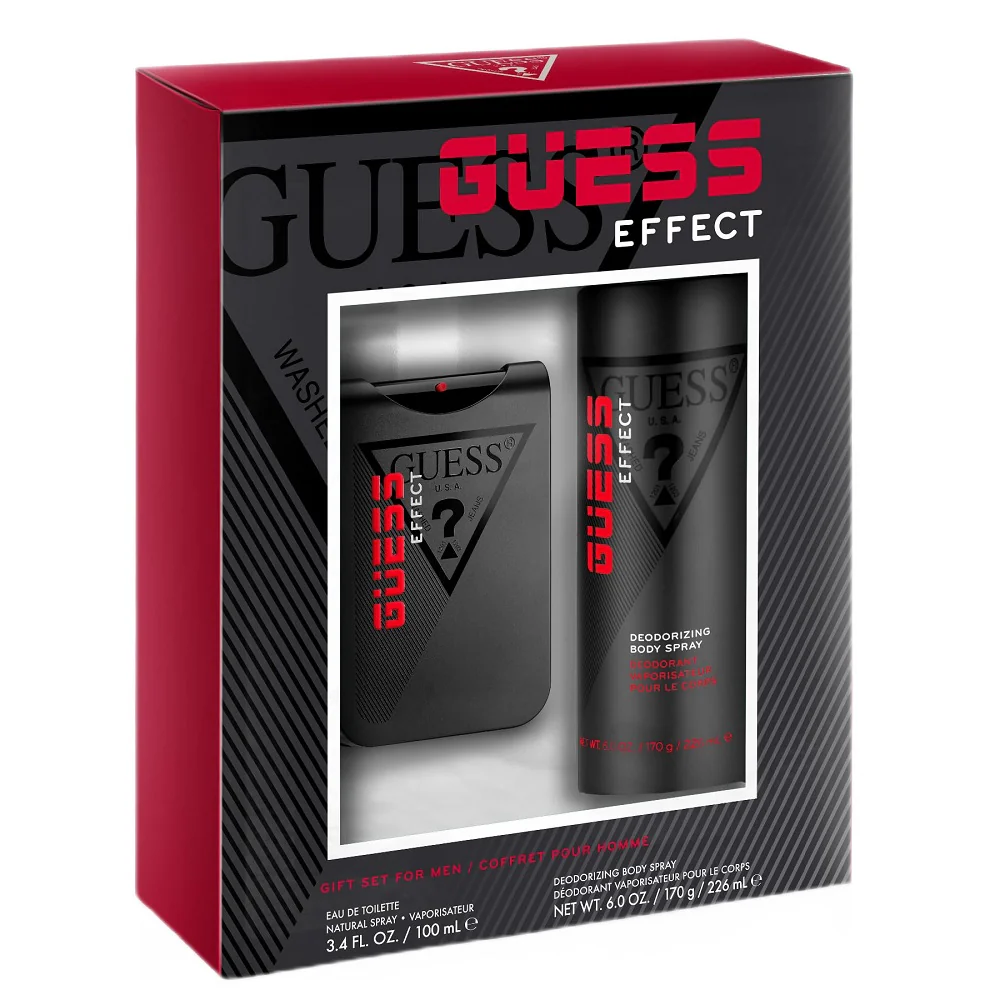 Guess Effect zestaw woda toaletowa spray 100ml + dezodorant spray 226ml