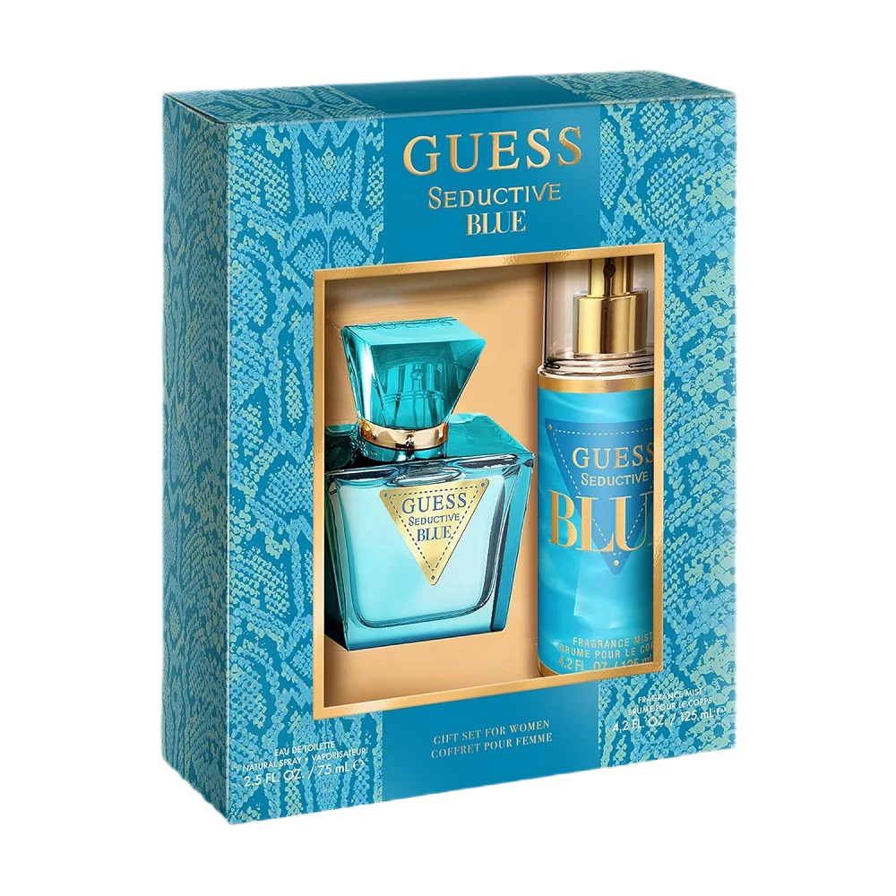 Seductive Blue zestaw woda toaletowa spray 75ml + mgiełka do ciała 125ml