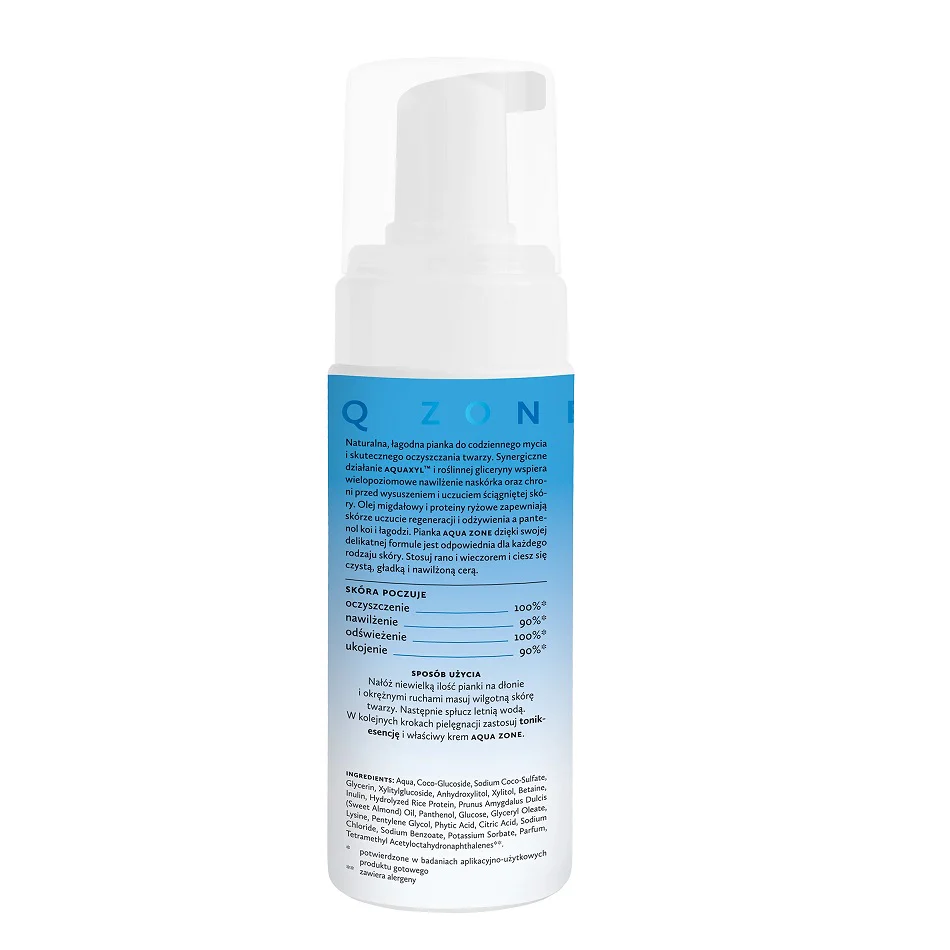Aqua Zone naturalna pianka do mycia twarzy 150ml - Image 3