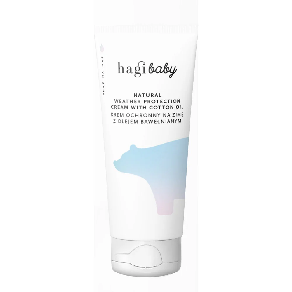 Baby krem ochronny na zimę z olejem bawełnianym 50ml