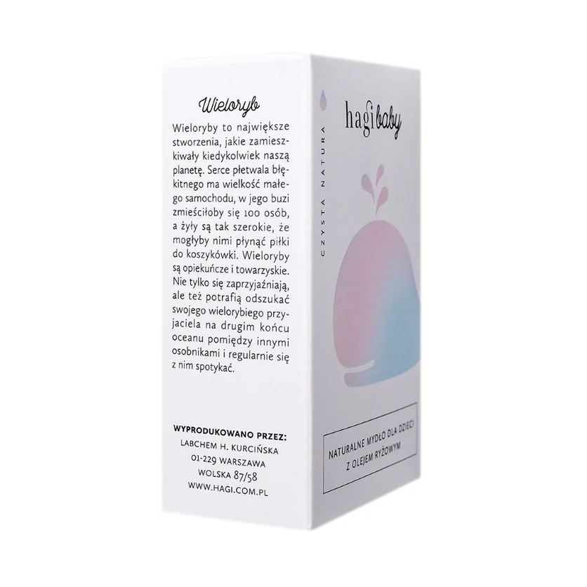 Baby naturalne mydło dla dzieci z olejem ryżowym 100g - Image 3