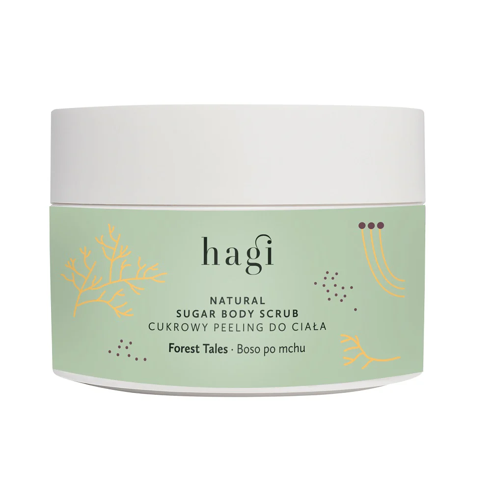 Cukrowy peeling do ciała Boso Po Mchu 200g