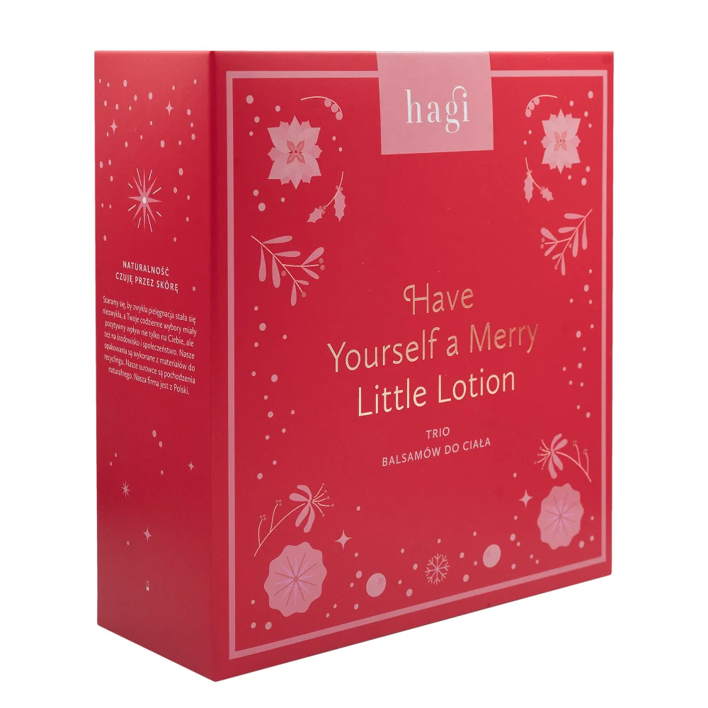 Have Yourself a Merry Little Lotion zestaw naturalnych balsamów do ciała 3x75ml - Image 3