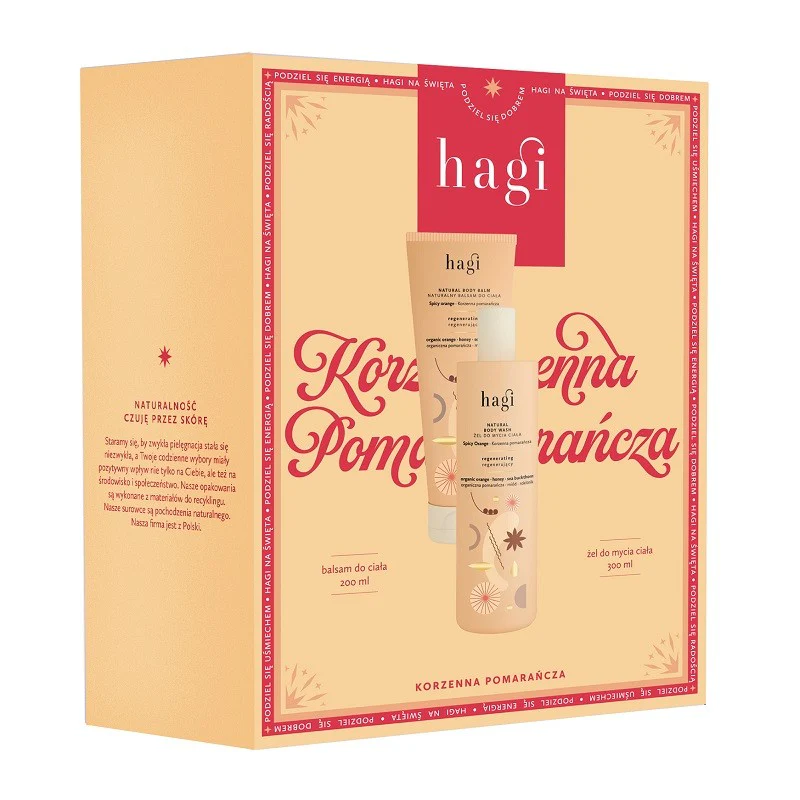 Korzenna Pomarańcza zestaw balsam do ciała 200ml + żel do mycia ciała 300ml - Image 2