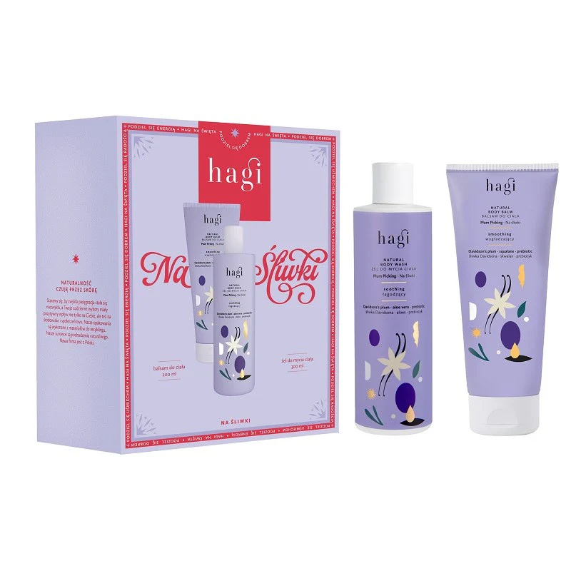 Na Śliwki zestaw balsam do ciała 200ml + żel do mycia ciała 300ml