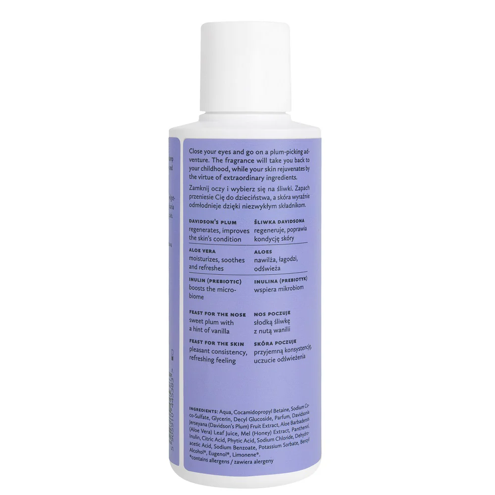 Naturalny żel do mycia ciała Na Śliwki 150ml - Image 2