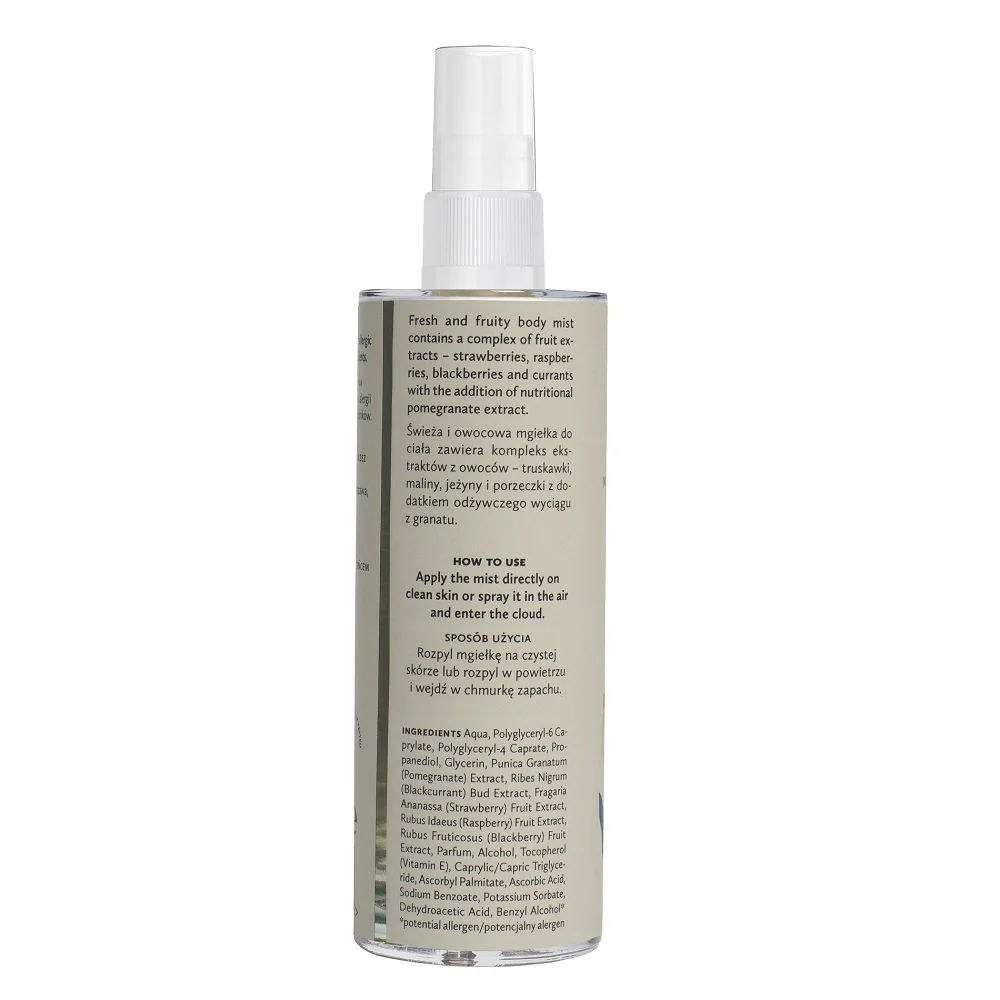 Owocowa mgiełka do ciała Malinowy Chruśniak 100ml - Image 3