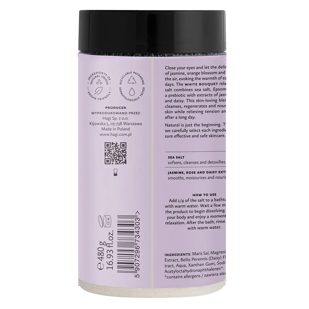 Sól do kąpieli Biały Bukiet 480g - Image 3