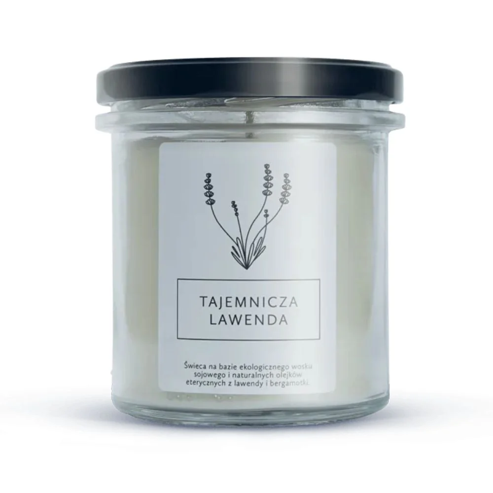 Świeca sojowa Tajemnicza Lawenda 350ml