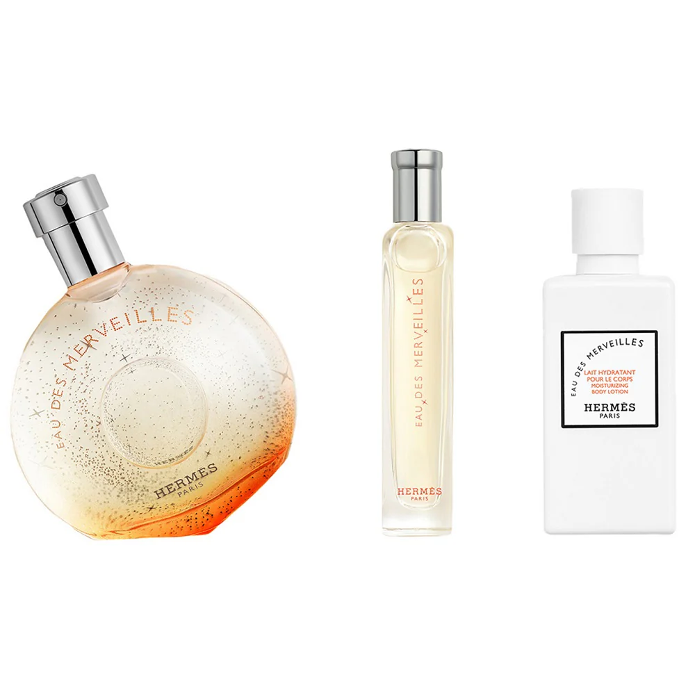 Eau Des Merveilles zestaw woda toaletowa spray 50ml + woda toaletowa spray 15ml + balsam do ciała 40ml - Image 2
