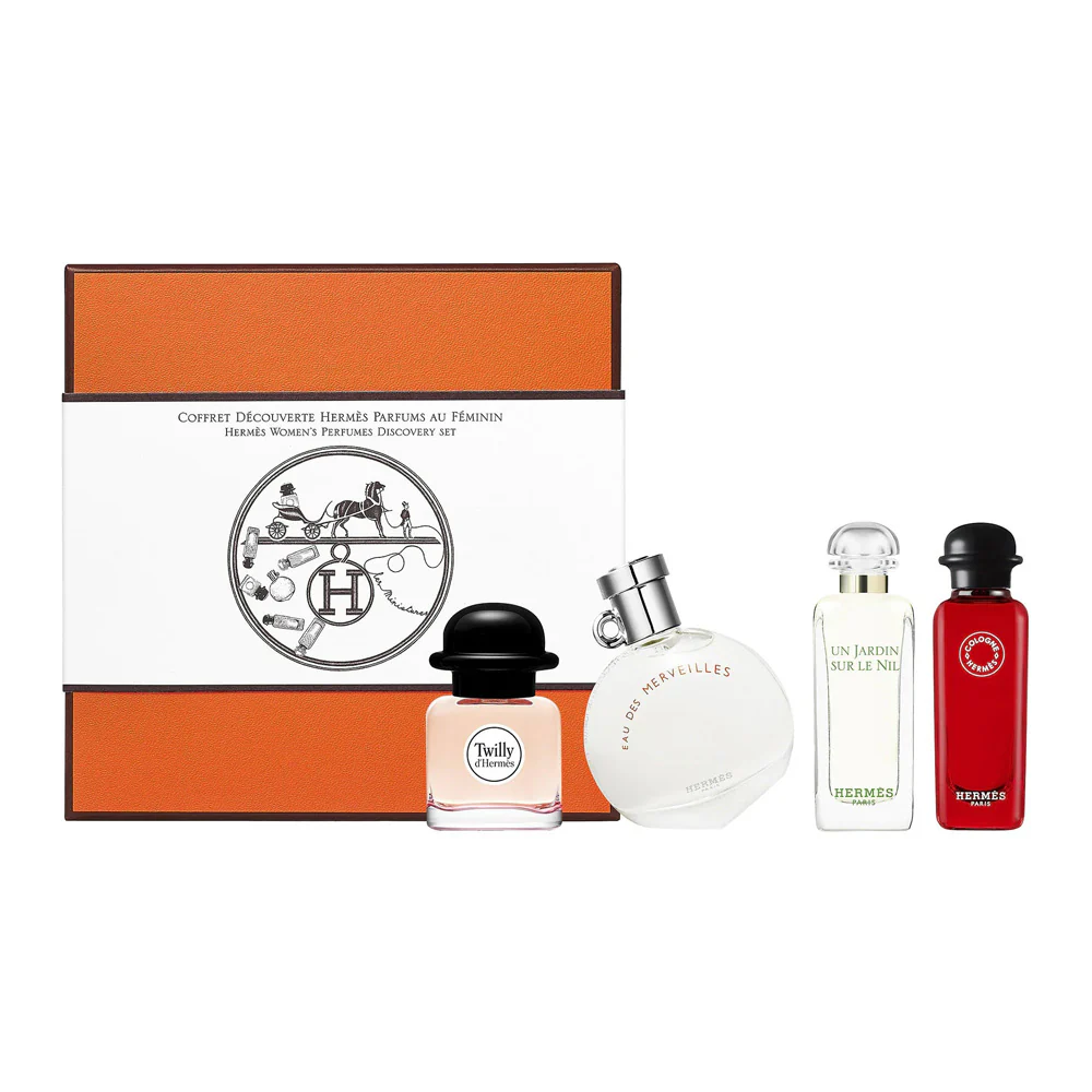 Hermes Women's Perfumes Discovery Set zestaw zestaw miniaturek perfum dla kobiet