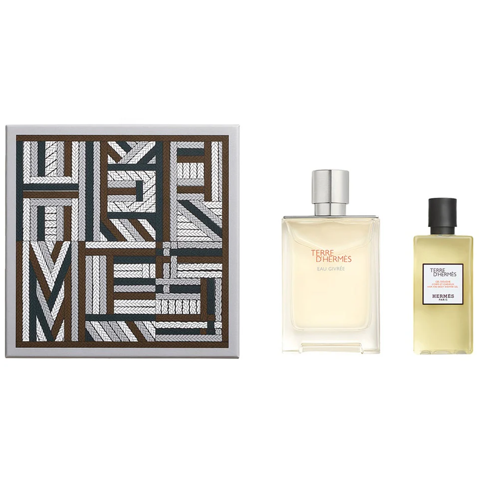 Terre D'Hermes Eau Givree zestaw woda perfumowana spray 100ml + żel pod prysznic 80ml - Image 2