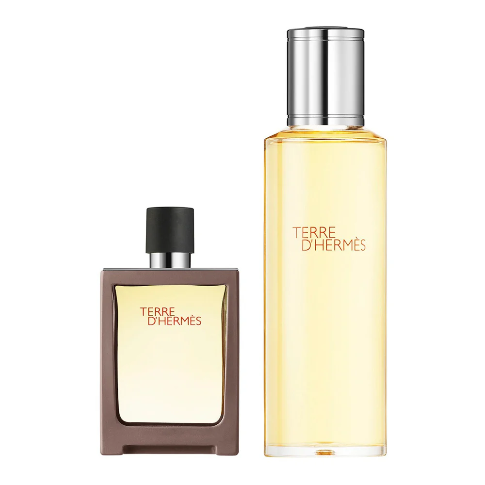 Terre D'Hermes zestaw woda toaletowa refillable spray 30ml + woda toaletowa refill 125ml - Image 2