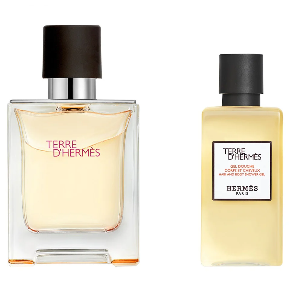 Terre D'Hermes zestaw woda toaletowa spray 50ml + żel pod prysznic 40ml - Image 6