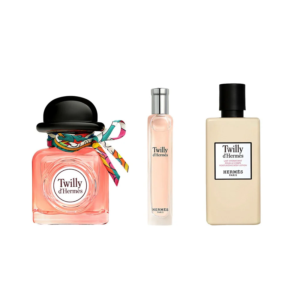Twilly D'Hermes zestaw woda perfumowana spray 85ml + woda perfumowana spray 15ml + balsam do ciała 80ml - Image 2