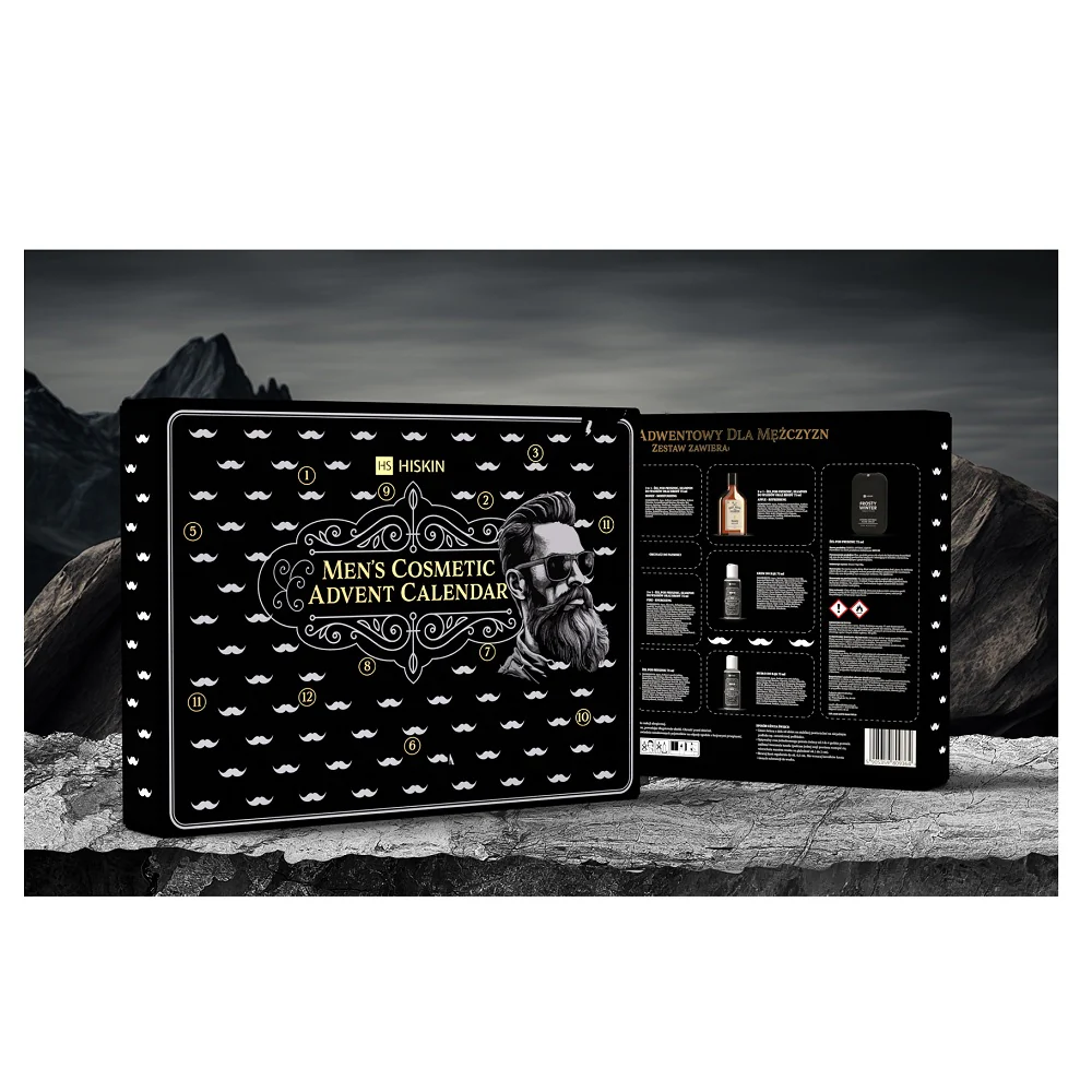 Men's Cosmetic Advent Calendar kalendarz adwentowy dla mężczyzny 12szt - Image 2
