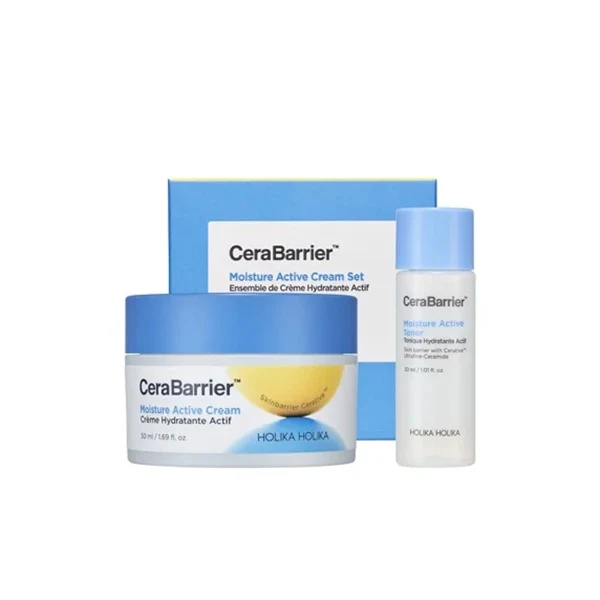 CeraBarrier Moisture Active Cream Special Edition zestaw krem do twarzy 50ml + tonik do twarzy 30ml