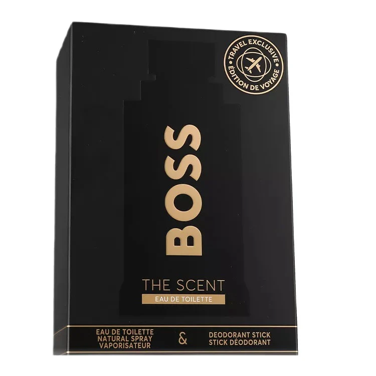 Boss The Scent For Man zestaw woda toaletowa spray 100ml + dezodorant sztyft 75ml - Image 2