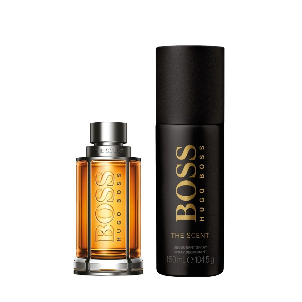 Boss The Scent For Man zestaw woda toaletowa spray 50ml + dezodorant spray 150ml - Image 3
