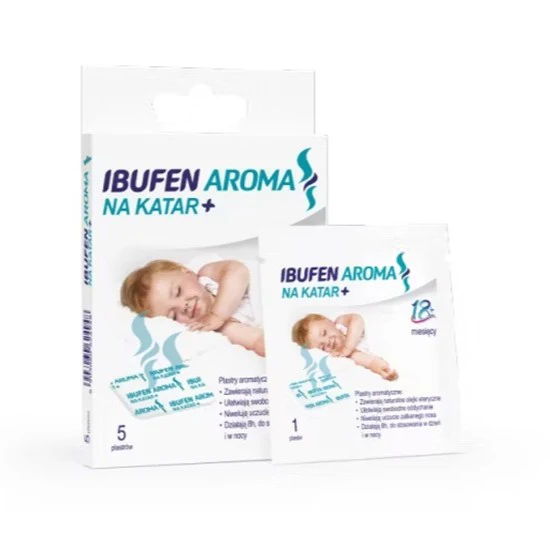 Aroma na katar plastry nasączone olejkami eterycznymi ułatwiającymi oddychanie 5szt. - Image 2