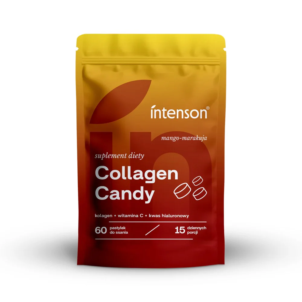 Collagen Candy suplement diety Mango-Marakuja 60 pastylek do ssania