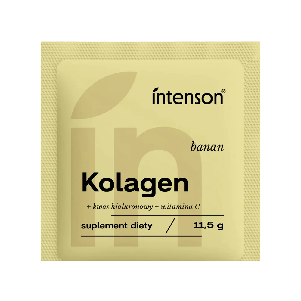 Kolagen + Witamina C + Kwas Hialuronowy suplement diety Banan 11.5g