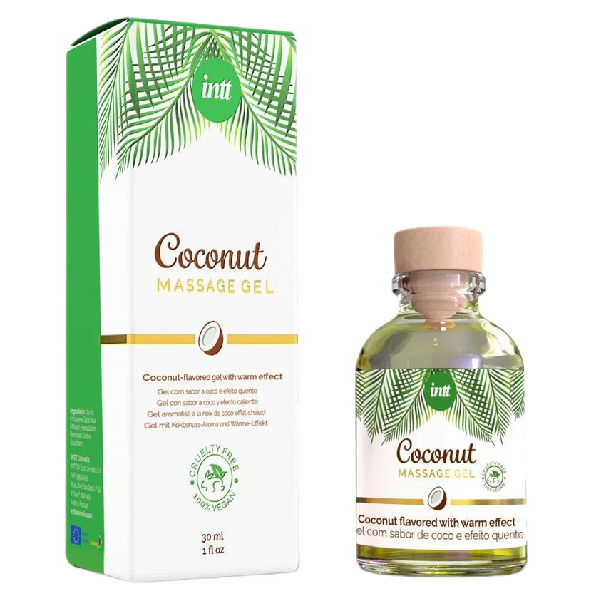 Massage Gel wegańsk żel do masażu i seksu oralnego Coconut 30ml - Image 2