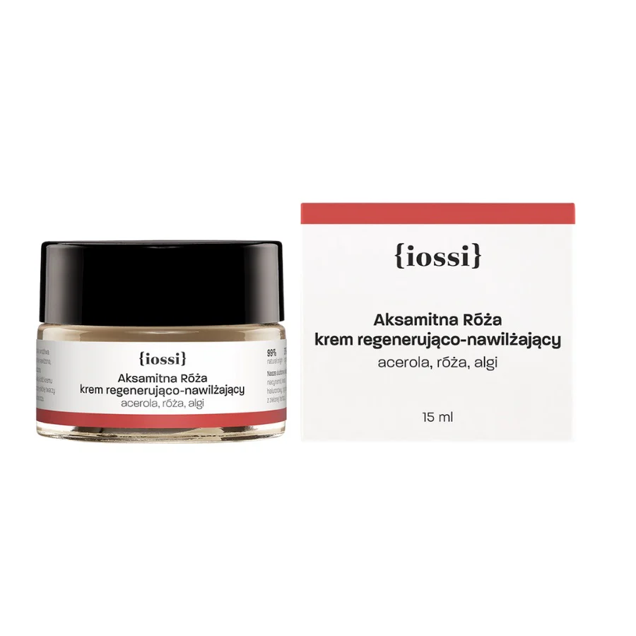 Aksamitna Róża krem regenerująco-nawilżający acerola & róża & algi 15ml - Image 2