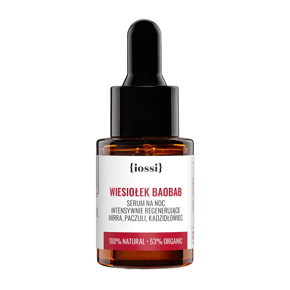 Wiesiołek & Baobab intensywnie regenerujące serum na noc 10ml