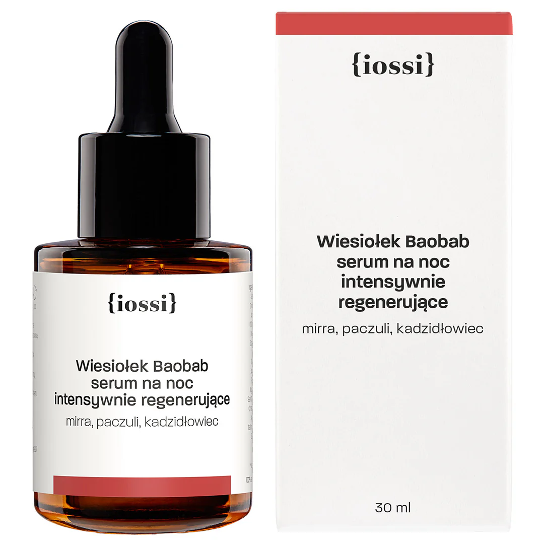 Wiesiołek & Baobab intensywnie regenerujące serum na noc 30ml - Image 2