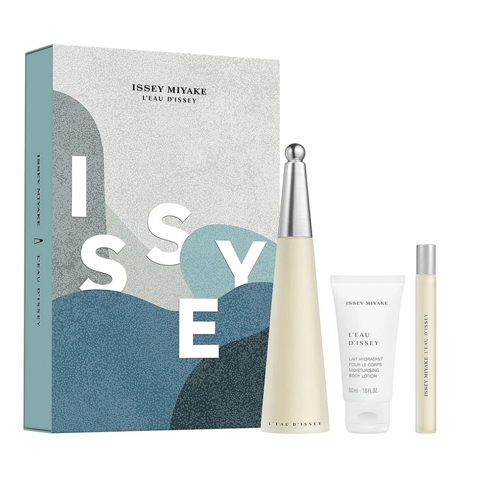 L'Eau d'Issey Pour Femme zestaw woda toaletowa spray 100ml + woda toaletowa spray 10ml + balsam do ciała 50ml