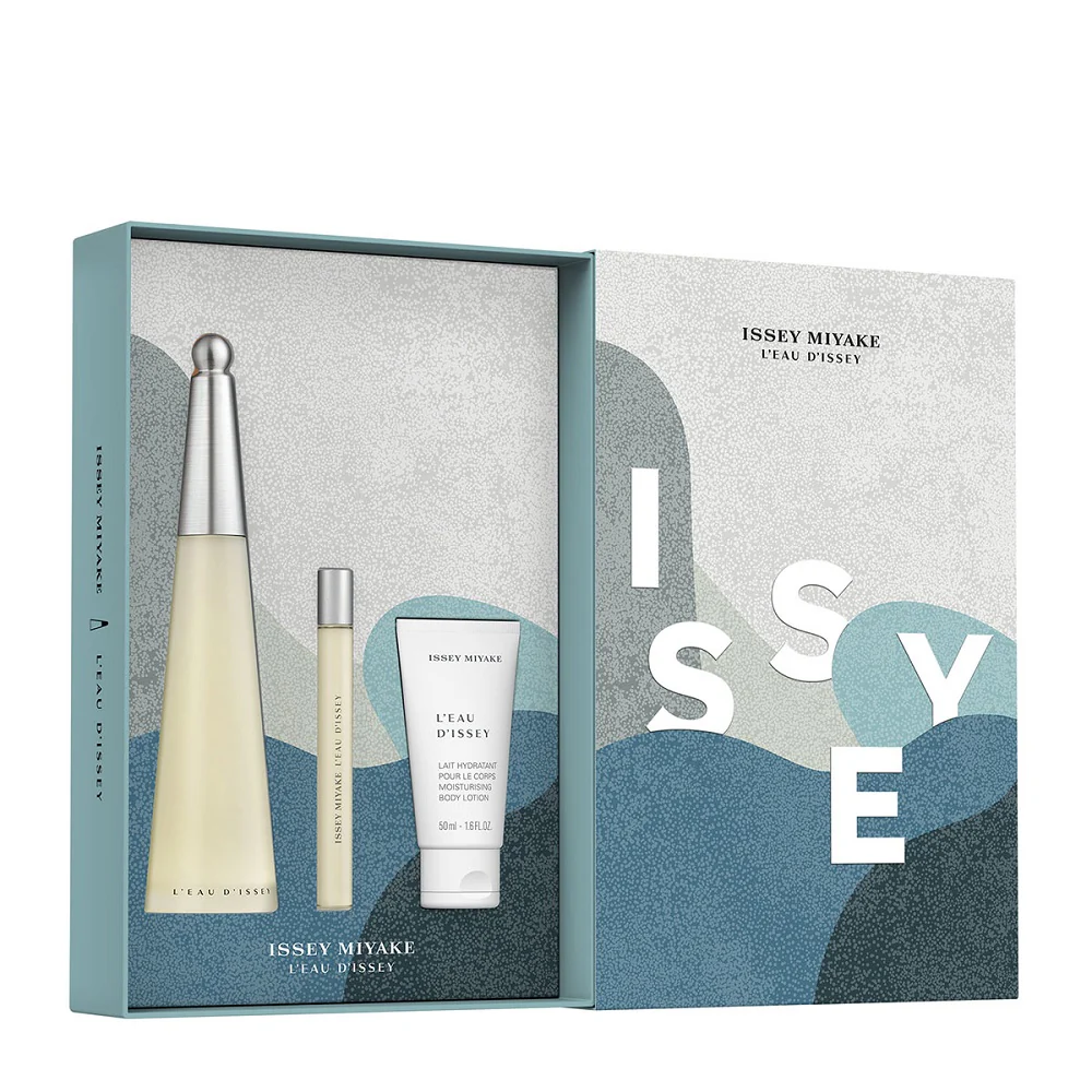 L'Eau d'Issey Pour Femme zestaw woda toaletowa spray 100ml + woda toaletowa spray 10ml + balsam do ciała 50ml - Image 2