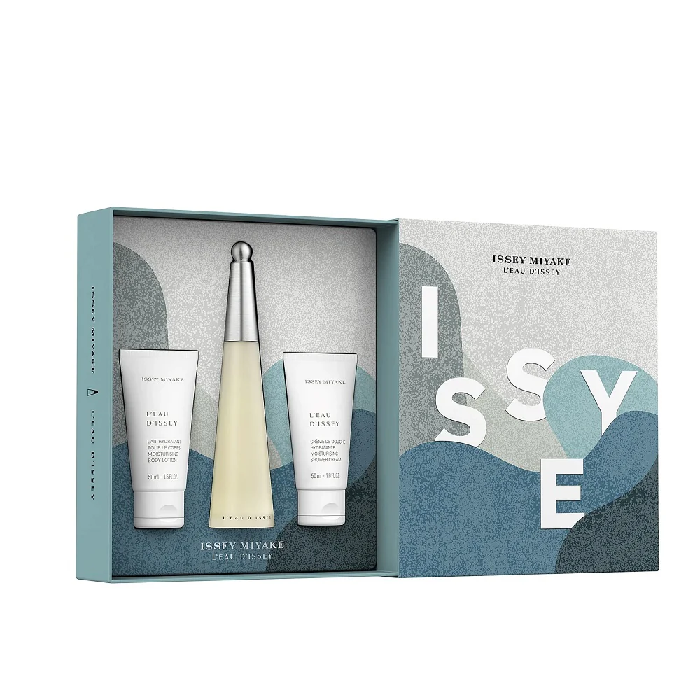 L'Eau d'Issey Pour Femme zestaw woda toaletowa spray 50ml + balsam do ciała 50ml + krem pod prysznic 50ml - Image 2