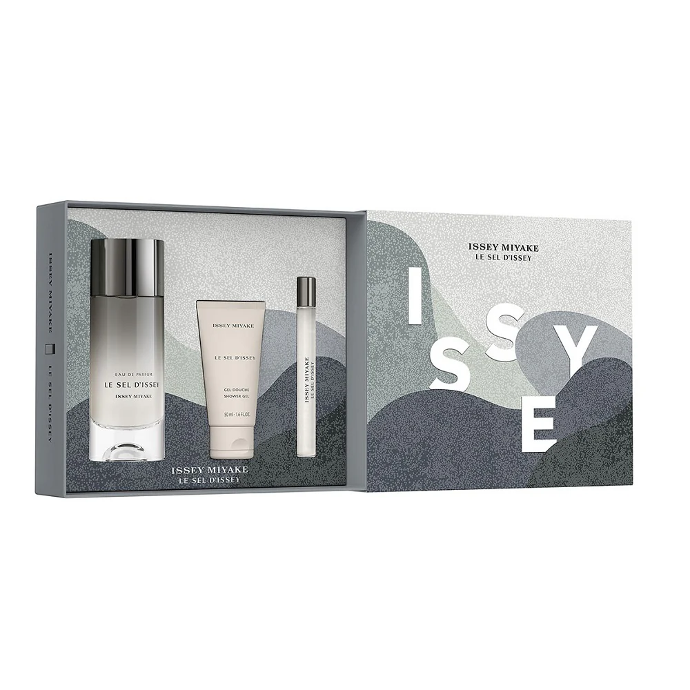 Le Sel D'Issey zestaw woda perfumowana spray 100ml + żel pod prysznic 50ml + woda perfumowana spray 10ml - Image 2