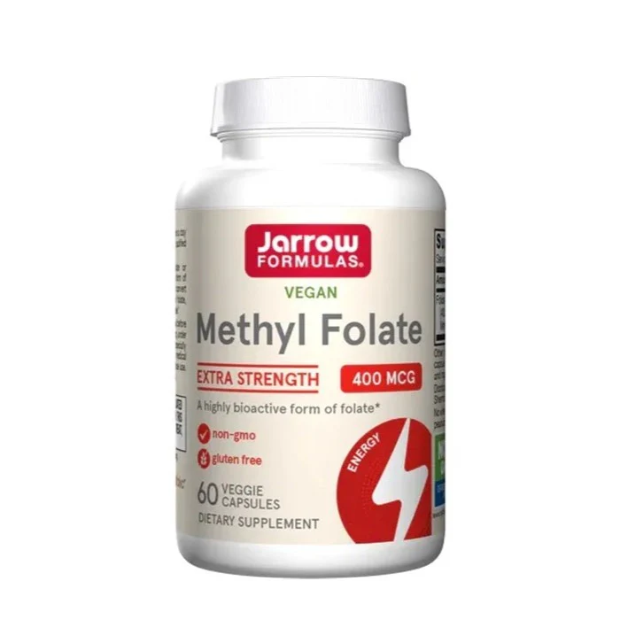 Methyl Folate metylowany kwas foliowy 400mcg suplement diety 60 kapsułek wegańskich