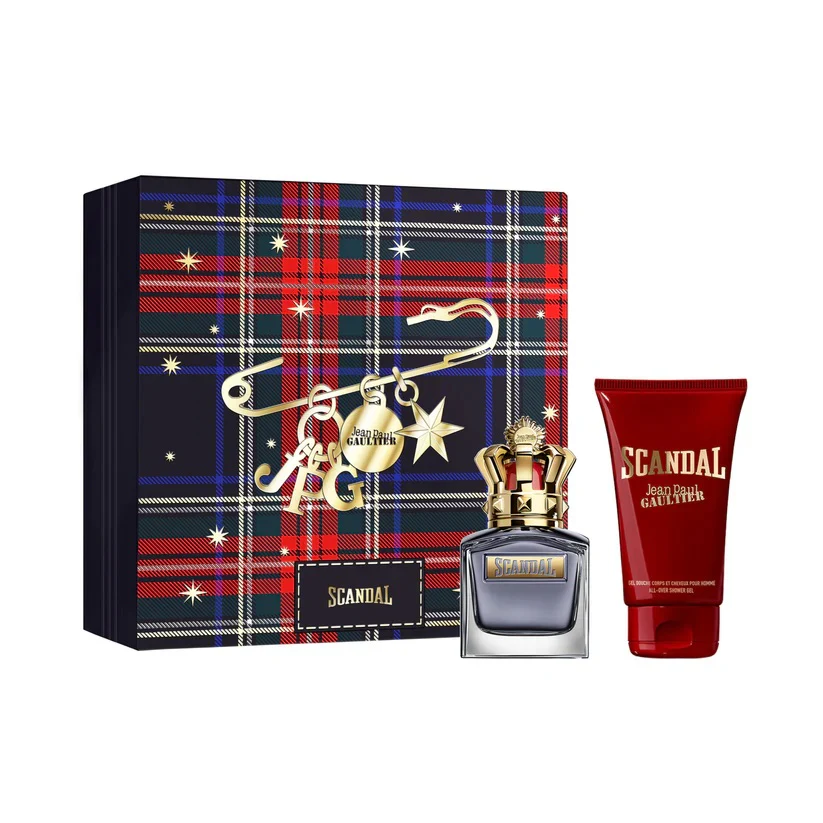 Scandal Pour Homme zestaw woda toaletowa spray 50ml + żel pod prysznic 75ml