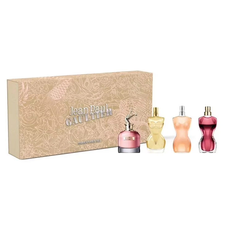 Woman Miniatures zestaw La Belle woda perfumowana 6ml + Scandal woda perfumowana 6ml + Divine woda perfumowana 6ml + Classique woda toaletowa 6ml