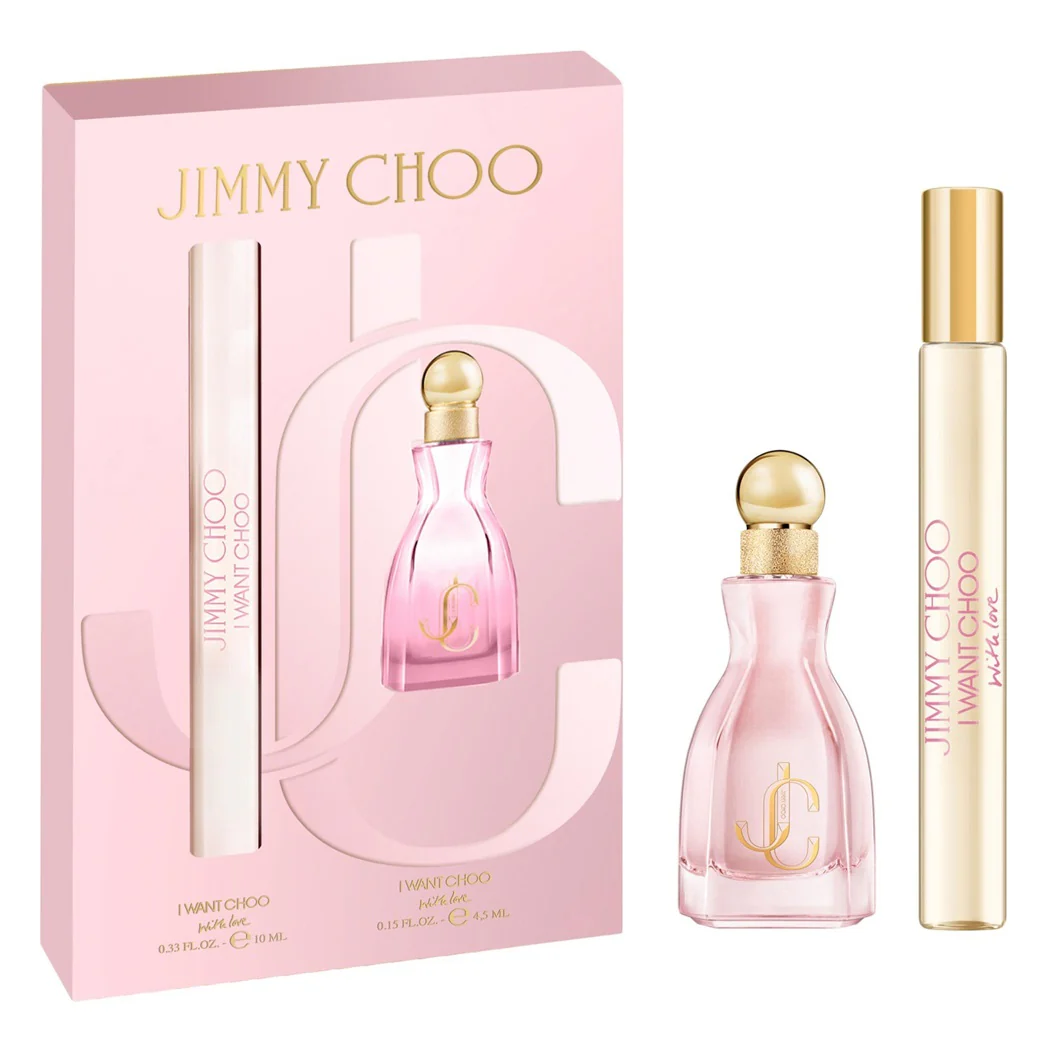 I Want Choo With Love zestaw woda perfumowana spray 10ml + woda perfumowana spray 4.5ml