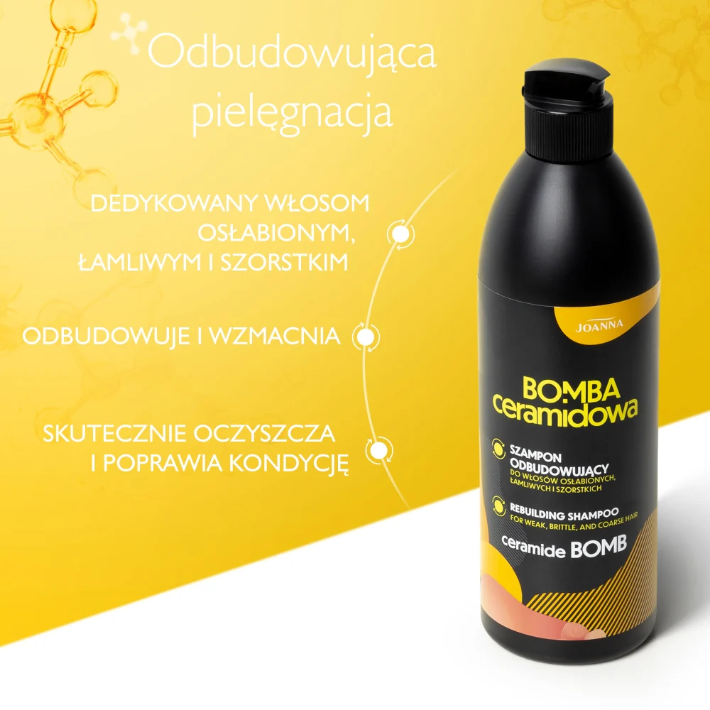 Bomba Ceramidowa szampon odbudowujący 500ml - Image 3