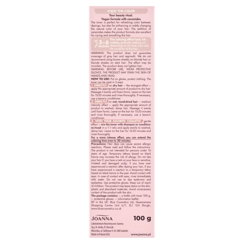Ultra Color toner koloryzujący do włosów - Image 10